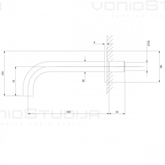 Vario spalvos potinkinis snapas voniai Omnires 1 Vario spalvos potinkinis snapas voniai Omnires 1