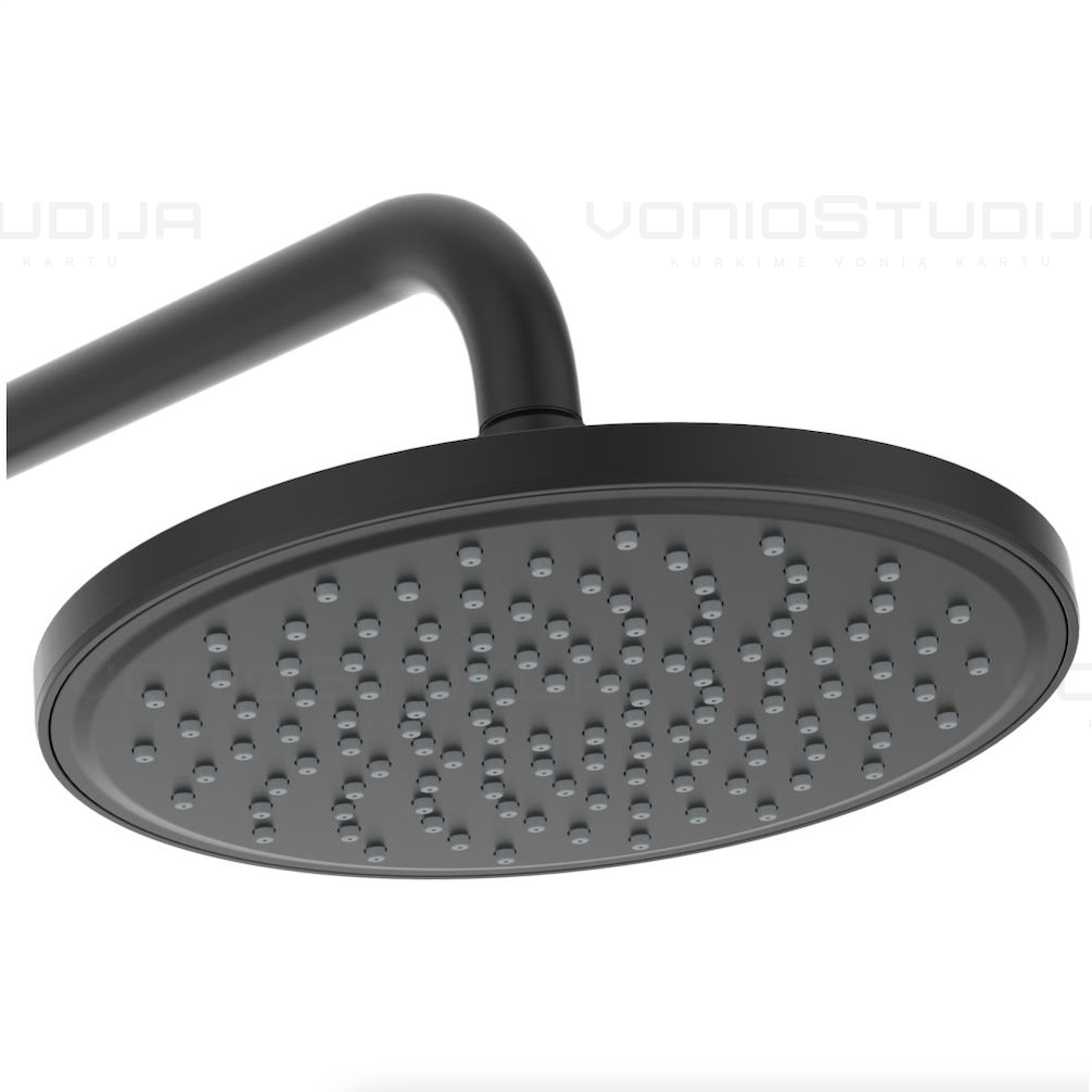 Juoda matinė Ideal Standard Cerafine O vonios/dušo sistema BC749XG 3