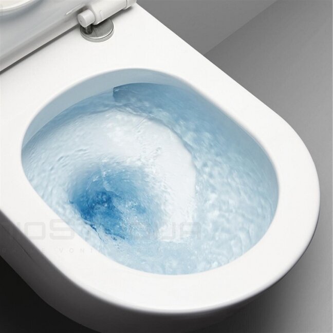 Tece Base potinkinis rėmas juodos matinės spalvos klavišu ir GSI Pura pakabinamas klozetas su SWIRLFLUSH® nuplovimo sistema 4