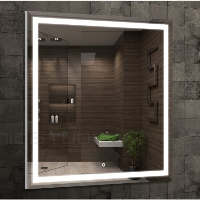 Veidrodis su led apšvietimu RIO 80x80x2,5cm Veidrodis su led apšvietimu RIO 80x80x2,5cm
