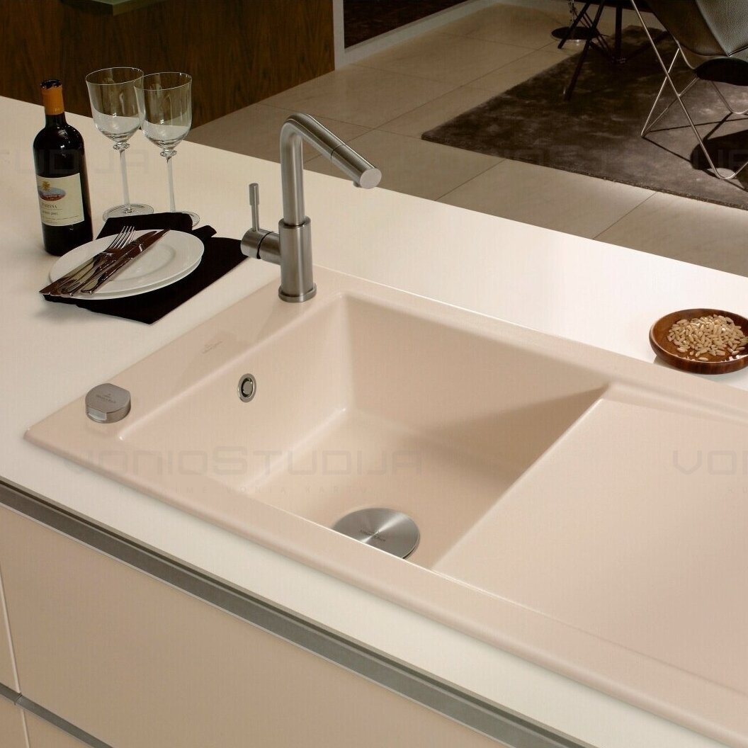 Villeroy & Boch virtuvinis maišytuvas su ištraukiamu dušeliu Steel Shower nerūdijantis plienas 6