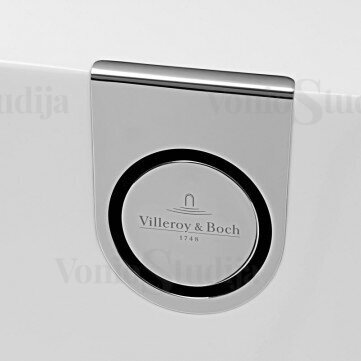 Villeroy&Boch prie sienos glaudžiama vonia Oberon 2.0 180x80 cm 3