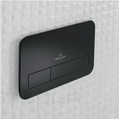 Villeroy & Boch Viconnect E200 922490AN vandens nuleidimo mygtukas, juodos matinės spalvos Villeroy & Boch Viconnect E200 922490AN vandens nuleidimo mygtukas, juodos matinės spalvos