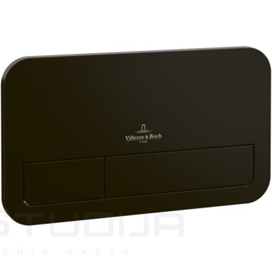Villeroy & Boch Viconnect E200 922490AN vandens nuleidimo mygtukas, juodos matinės spalvos Villeroy & Boch Viconnect E200 922490AN vandens nuleidimo mygtukas, juodos matinės spalvos