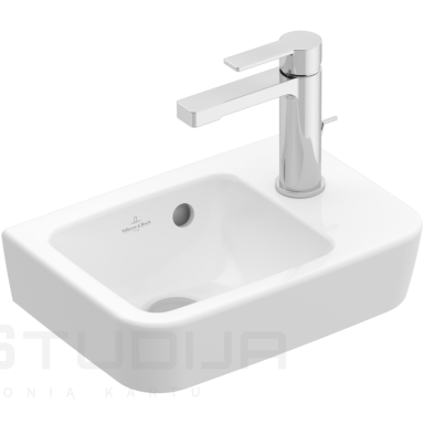Villeroy&Boch O.novo 43433601 mažas praustuvas 36x25 cm Villeroy&Boch O.novo 43433601 mažas praustuvas 36x25 cm