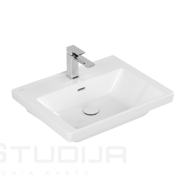Villeroy&Boch praustuvas 60x47 cm Subway 3.0 su CeramicPlus danga Villeroy&Boch praustuvas 60x47 cm Subway 3.0 su CeramicPlus danga