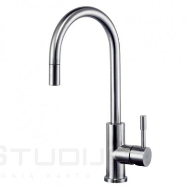 Virtuvinis maišytuvas su dušu Blue Water Lima Inox nerūdijantis plienas