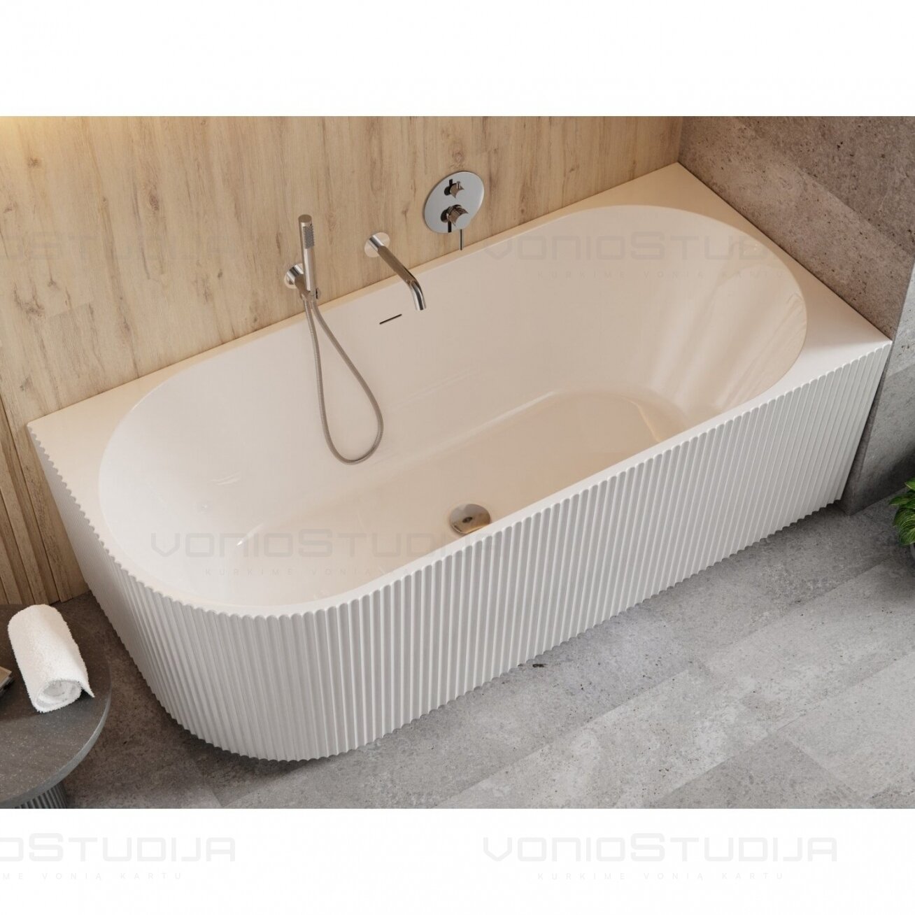Vonia Besco Denaya 150x75 cm dešininė 4