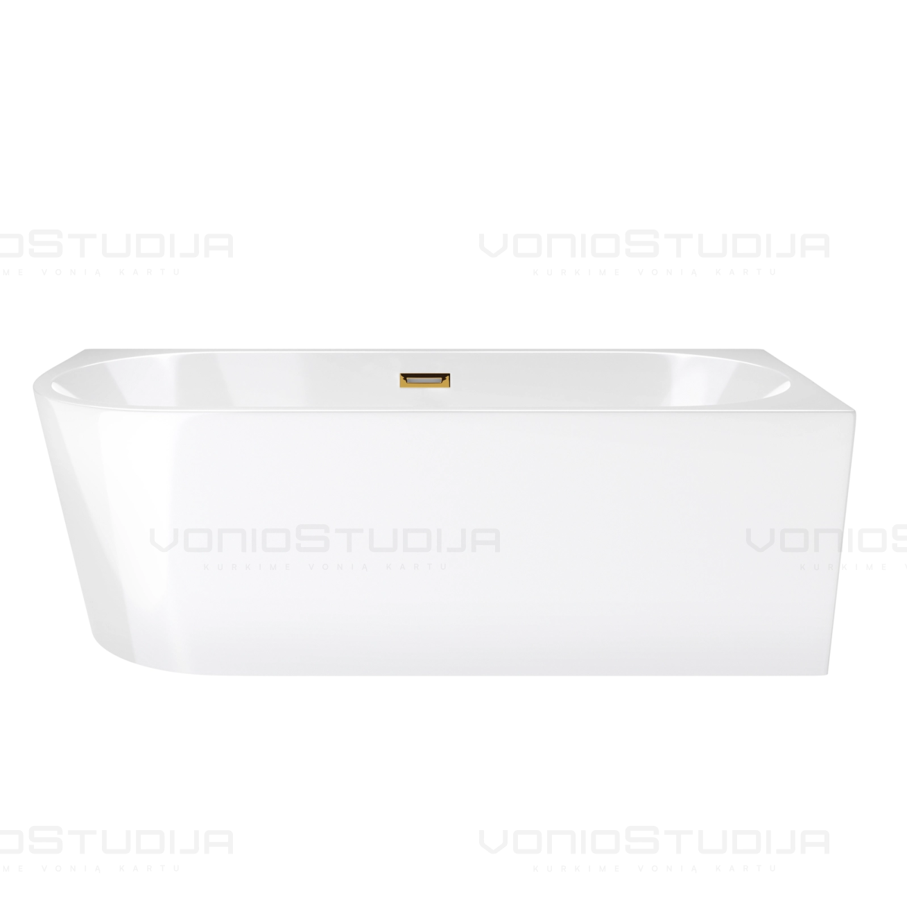 Vonia Corsan E230XL INTERO dešininė 170cm su rožinio aukso spalvos clicklack 3