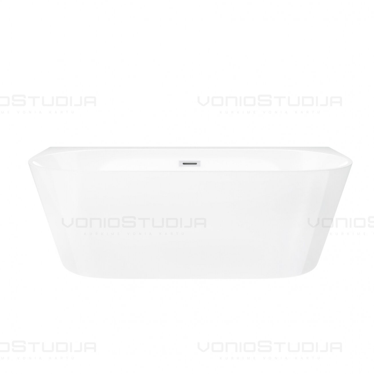 Vonia Corsan MONO 150cm, akrilinė su baltos spalvos clicklack Vonia Corsan MONO 150cm, akrilinė su baltos spalvos clicklack