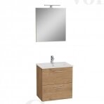 Vonios baldų komplektas MIA Vitra 60cm, ąžuolo spalvos