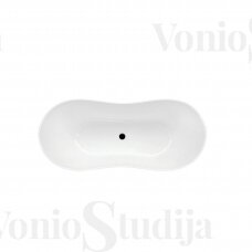 Vonia Besco Viya 170x72cm su aukso spalvos Click-Clack