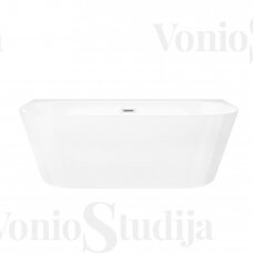 Vonia Corsan MONO 150cm, akrilinė su baltos spalvos clicklack