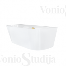 Vonia Corsan MONO 150cm, akrilinė su aukso spalvos clicklack