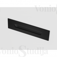 Vonia Corsan MONO 170cm, akrilinė su juodos spalvos clicklack