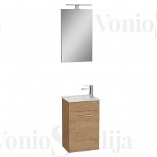 Vonios baldų komplektas MIA Vitra 40cm, ąžuolo spalvos