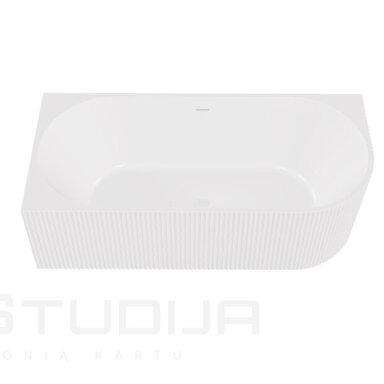 Vonia Besco Denaya 150x75 cm kairinė baltu Click Clack Vonia Besco Denaya 150x75 cm kairinė baltu Click Clack