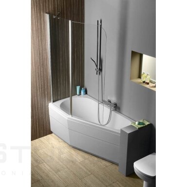 Vonia TIGRA kairinė 150x75x46cm akrilinė su kojomis Vonia TIGRA kairinė 150x75x46cm akrilinė su kojomis
