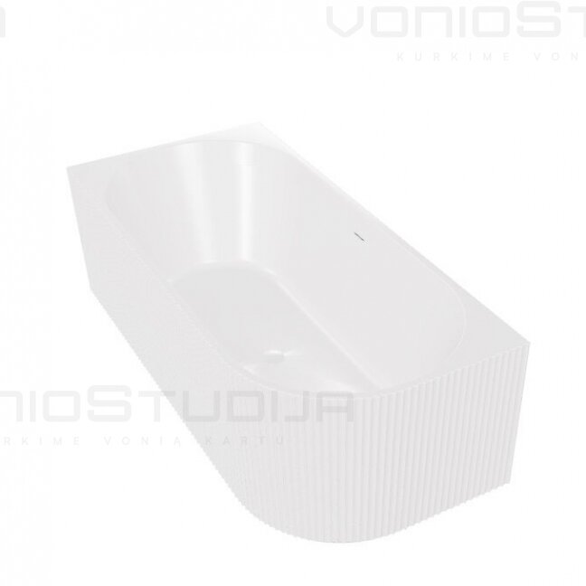 Vonia Besco Denaya 150x75 cm kairinė juodu Click Clack 4 Vonia Besco Denaya 150x75 cm kairinė juodu Click Clack 4