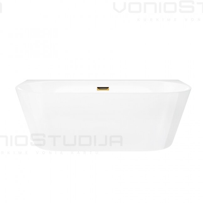Vonia Corsan MONO 160cm, akrilinė su aukso spalvos clicklack 1