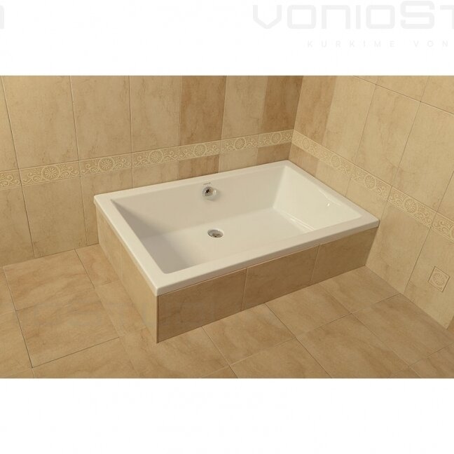 Gilus dušo padėklas DEEP 130x75x26 cm akrilinis 72942 su kojomis 1 Gilus dušo padėklas DEEP 130x75x26 cm akrilinis 72942 su kojomis 1