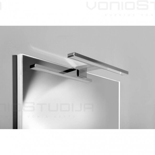 Vonios veidrodžio šviestuvas SERAPA LED 4.5W 30x4x10cm SA147 3 Vonios veidrodžio šviestuvas SERAPA LED 4.5W 30x4x10cm SA147 3