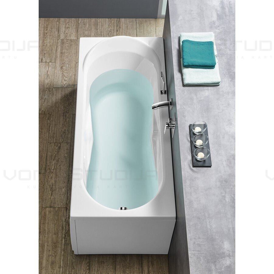Vonia ADRIANA 160x74x45cm Akrilinė 43111 2 Vonia ADRIANA 160x74x45cm Akrilinė 43111 2