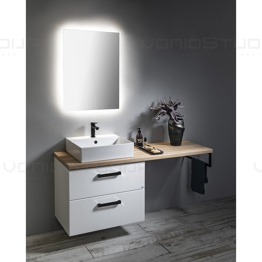 Vonios spintelė su praustuvu VEGA 144,5x61,4x45 cm 2 Vonios spintelė su praustuvu VEGA 144,5x61,4x45 cm 2