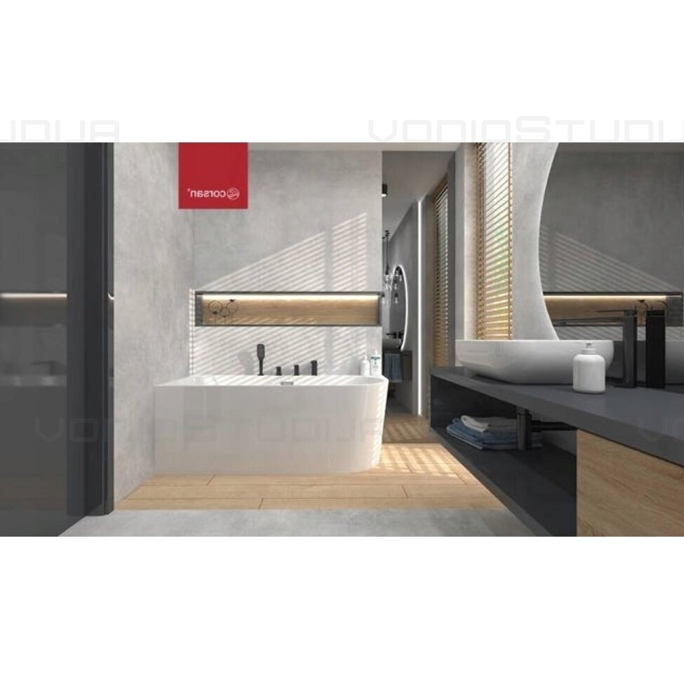 Vonia Corsan E230XL INTERO Kairinė 170cm su juodu clicklack 5