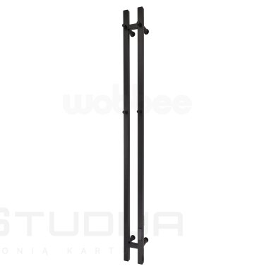 Wobbee ARAN elektrinis rankšluosčių džiovintuvas 150x12 cm juodos matinės spalvos Wobbee ARAN elektrinis rankšluosčių džiovintuvas 150x12 cm juodos matinės spalvos